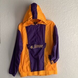 NBA LAKERS Purple and Gold Hooded jacket